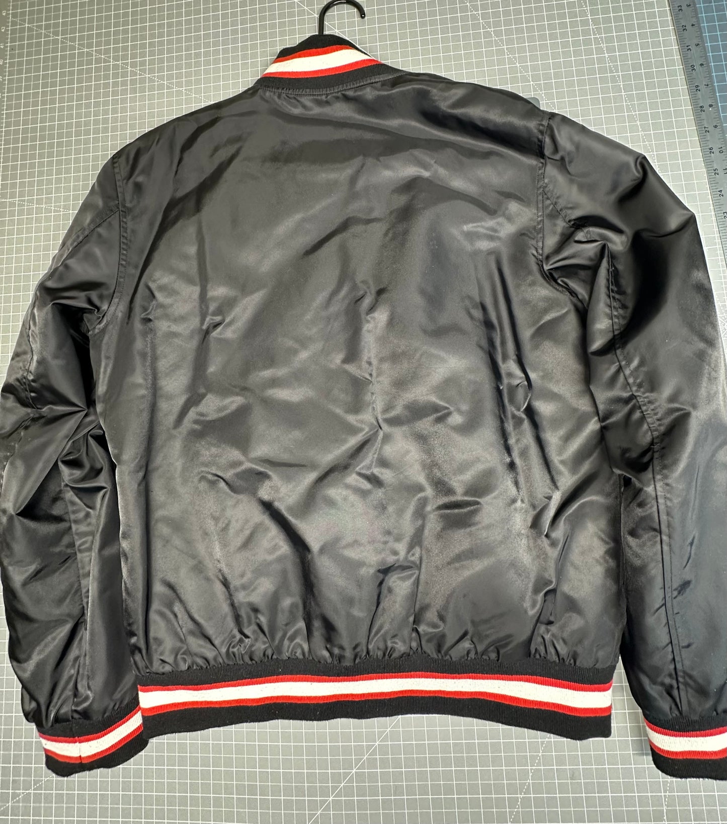 Guess satin jacket black size L sku1