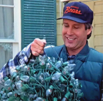 RETRO - Chicago Bears Snap Back Hat Cap 90s Christmas Vacation Clark Griswold 2