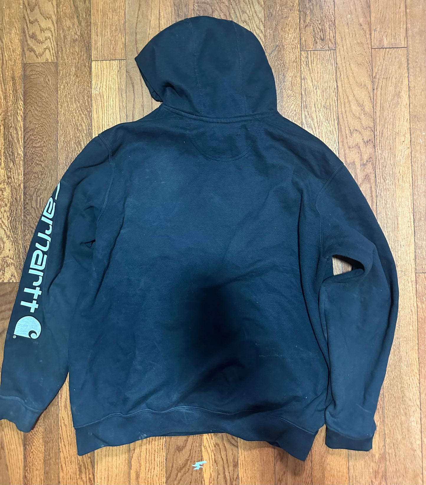 Carhartt hoodie size L  distressed