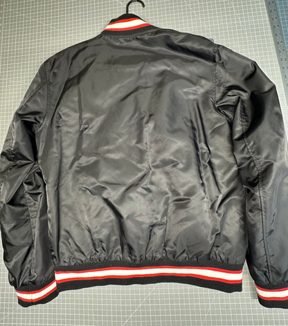 Guess satin jacket black size L sku1