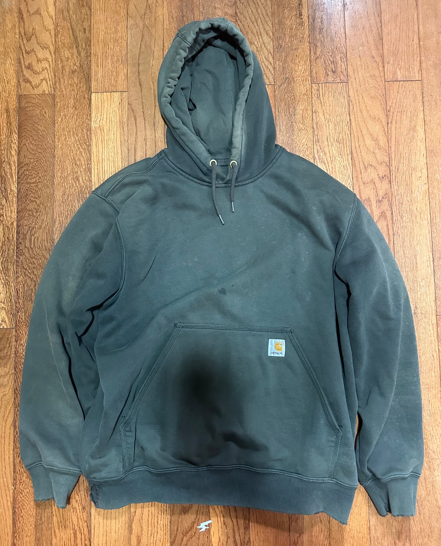 Carhartt hoodie size L  distressed