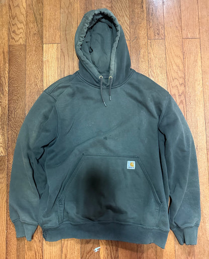Carhartt hoodie size L  distressed