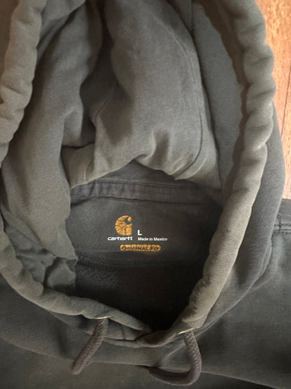 Carhartt hoodie size L  distressed