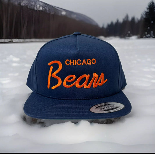 RETRO Chicago Bears Snap Back Hat Cap 90s Christmas Vacation Clark Griswold